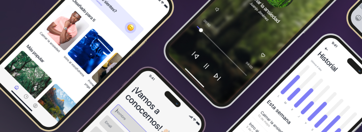 Meditation App Design - Figma